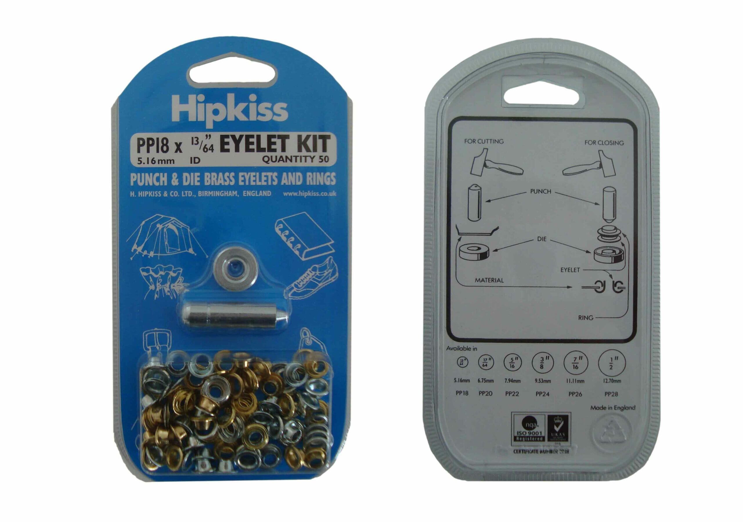 Hipkiss Eyelet Kit