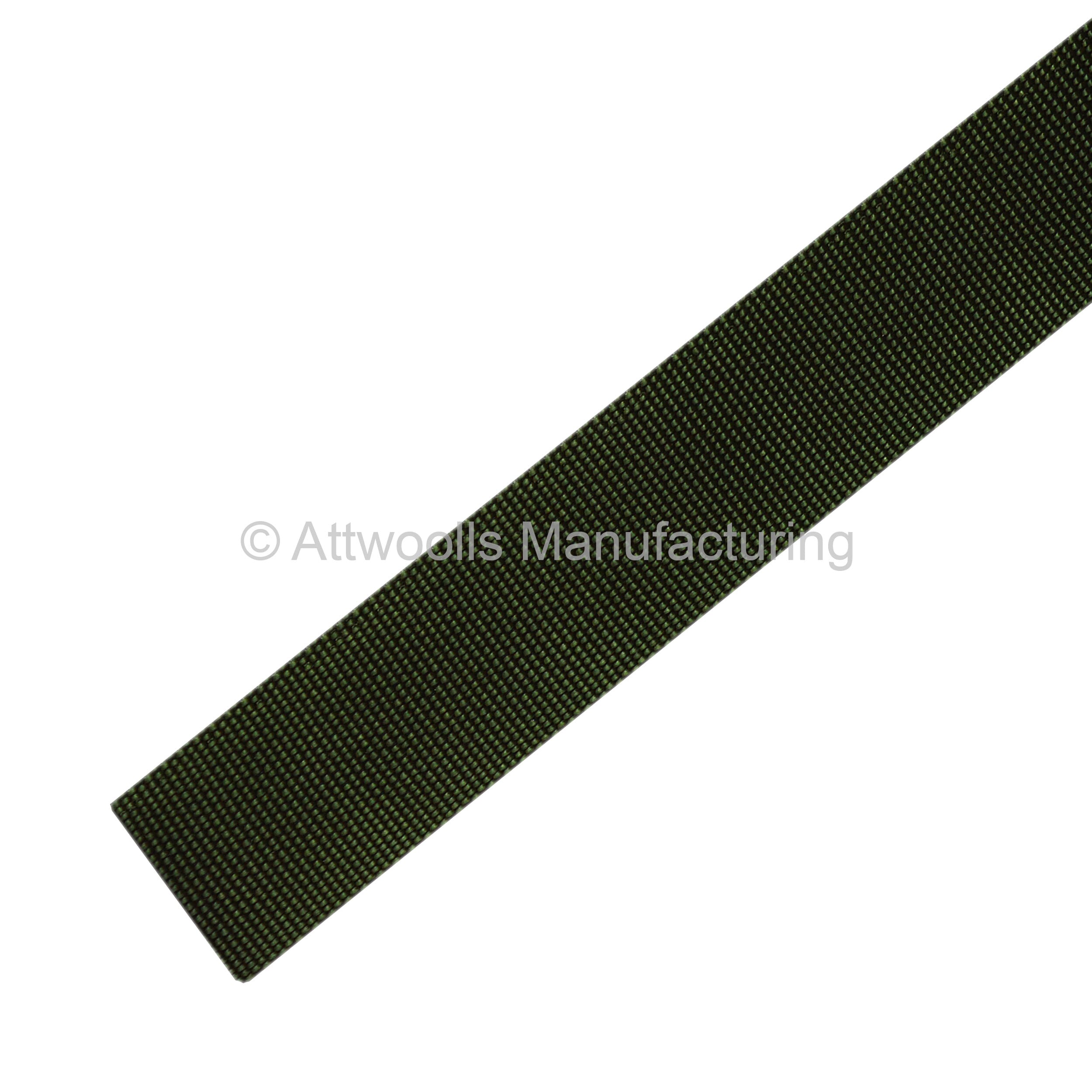 Webbing Strap Nylon, Polypropylene -10m Wide Black 10, 20, 38, 50, 75mm